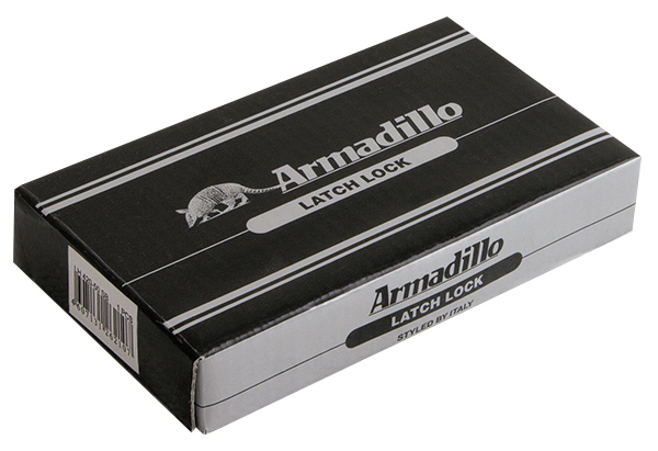 Замок м/к Armadillo под цилиндр LH25-50 GP BOX ригель+защёлка (золото)