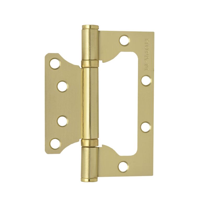 Петля без врезки 800-4" матовая латунь (2 шт.)