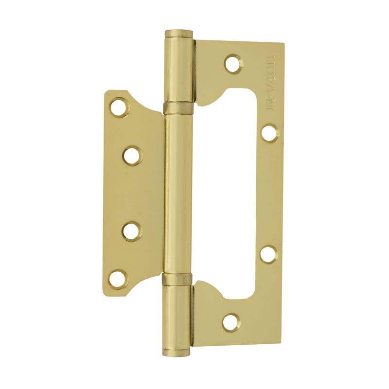 Петля без врезки 800-5" матовая латунь (2 шт)