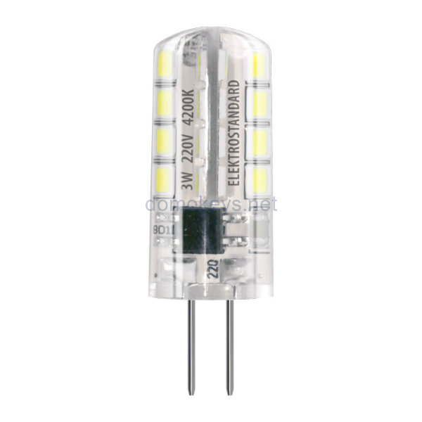 Лампа светодиодная G4 SMD 3W AC 220V 360° 4200K