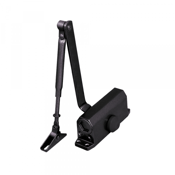 Доводчик Пунто дверной SDC2050 BL 75-95 кг (черный)