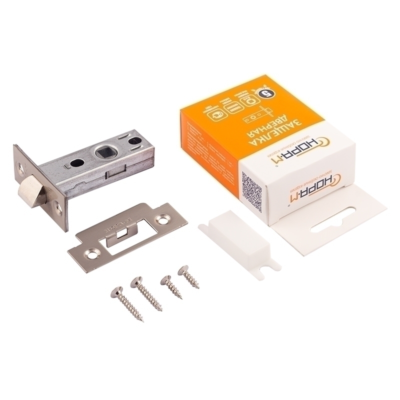 Защелка дверная С-45 матовый никель