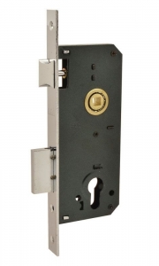 Корпус замка КЗВ-102 (85 мм) хром